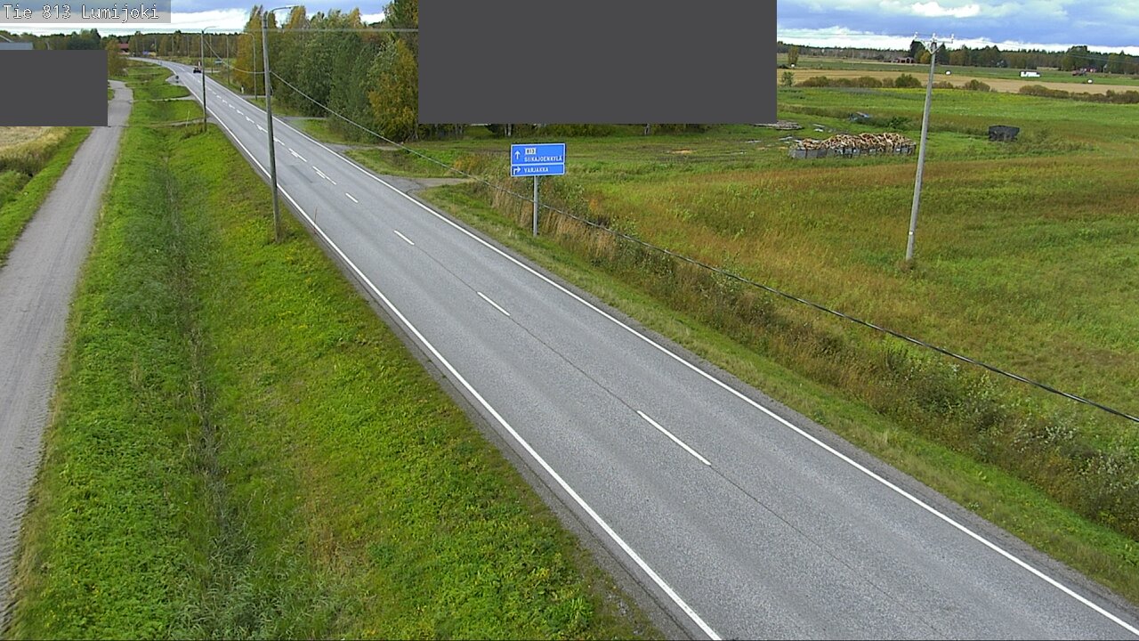 Kelikamerat Kuva Tie 813 Lumijoki, Lumijoki, Pohjois-Pohjanmaa