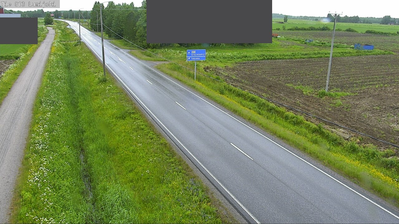 Kelikamerat Kuva Tie 813 Lumijoki, Lumijoki, Pohjois-Pohjanmaa