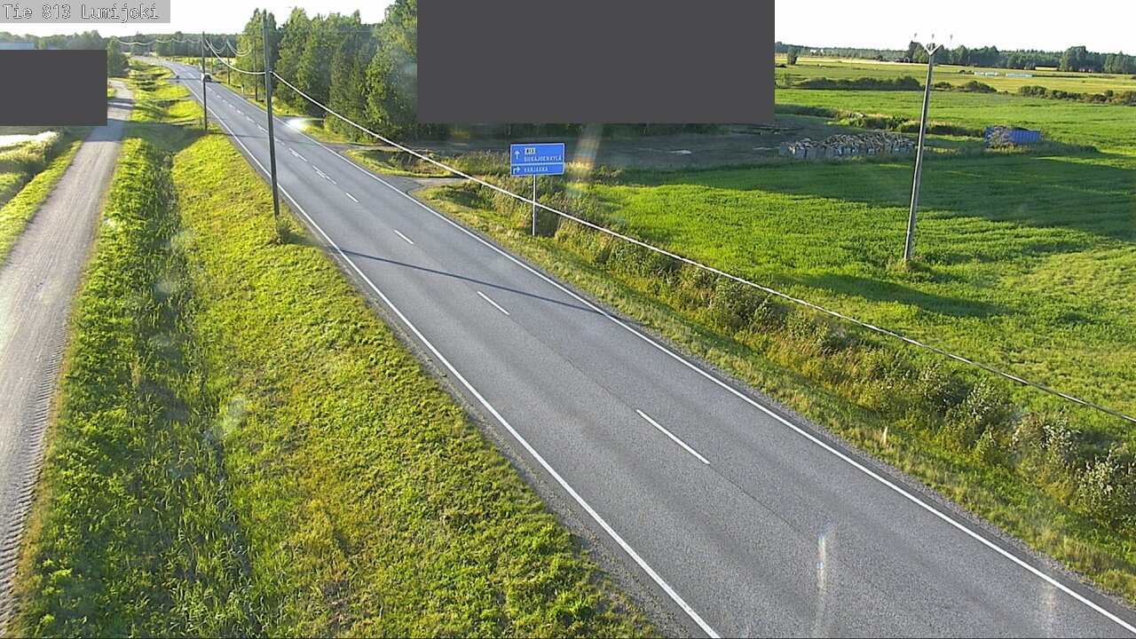 Kelikamerat Kuva Tie 813 Lumijoki, Lumijoki, Pohjois-Pohjanmaa