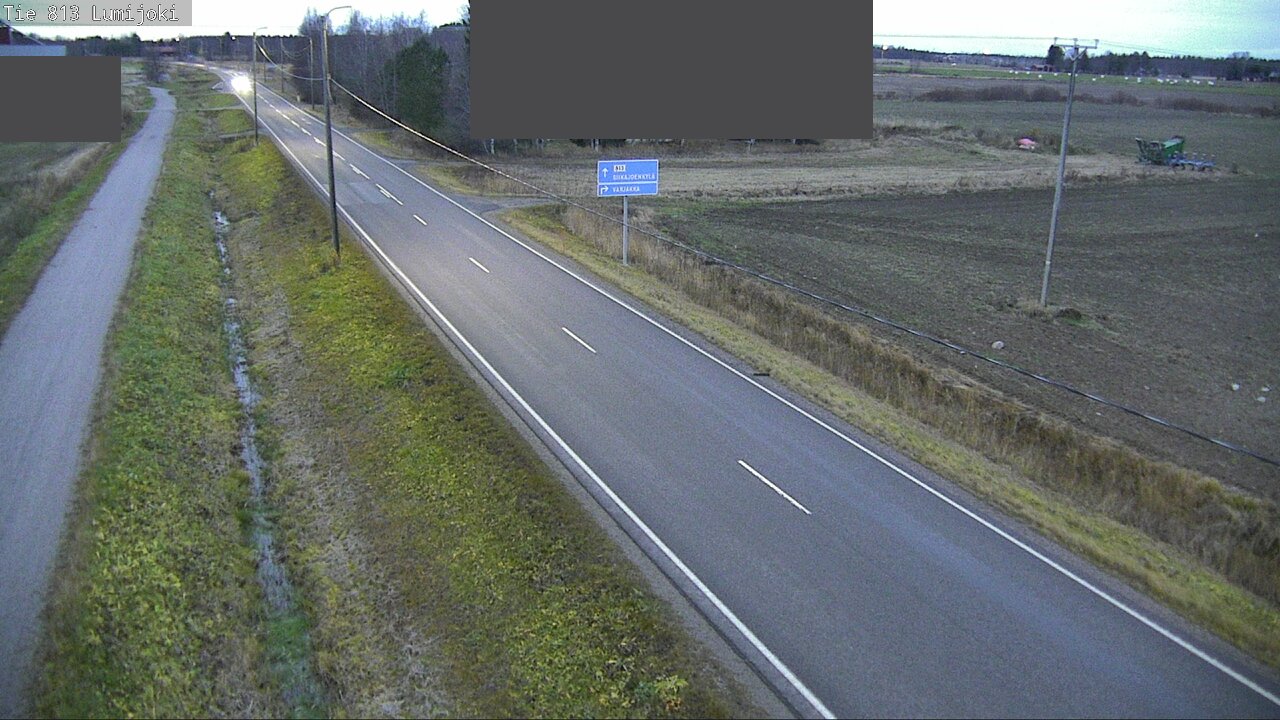 Kelikamerat Kuva Tie 813 Lumijoki, Lumijoki, Pohjois-Pohjanmaa