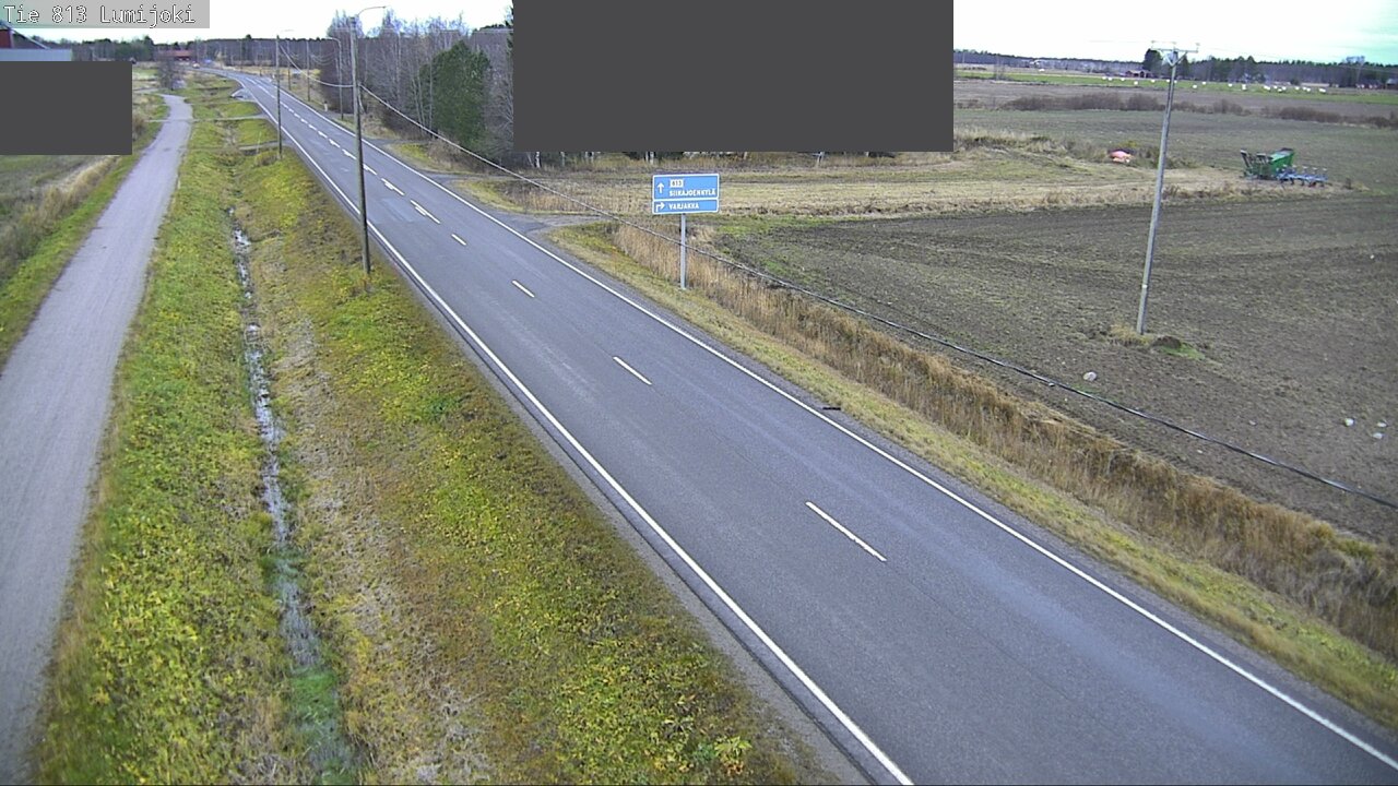 Kelikamerat Kuva Tie 813 Lumijoki, Lumijoki, Pohjois-Pohjanmaa