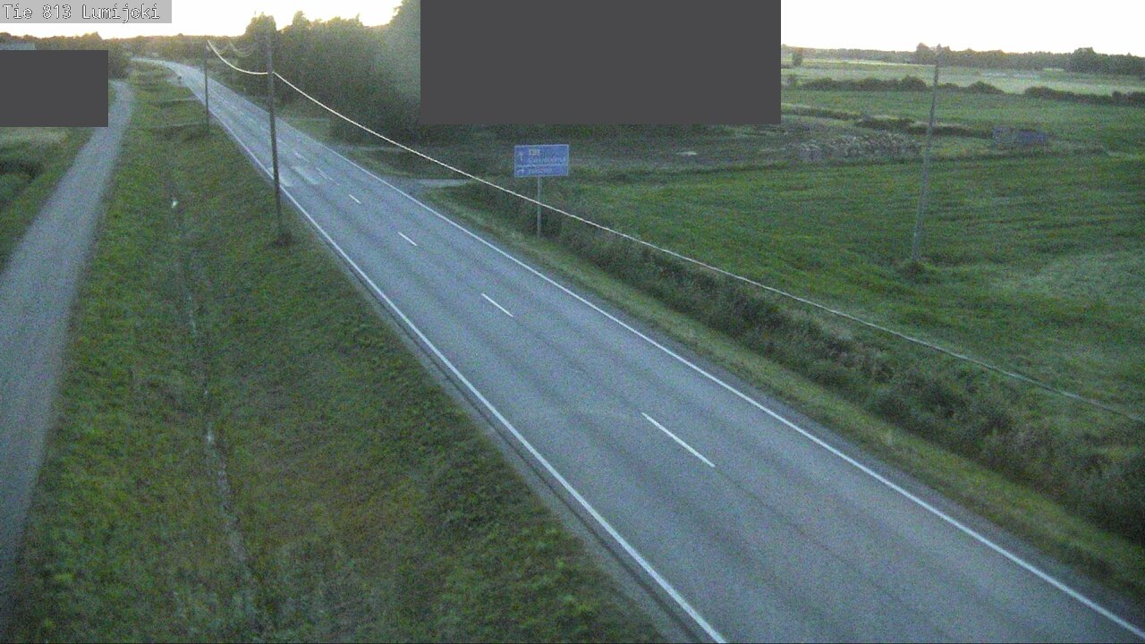 Kelikamerat Kuva Tie 813 Lumijoki, Lumijoki, Pohjois-Pohjanmaa