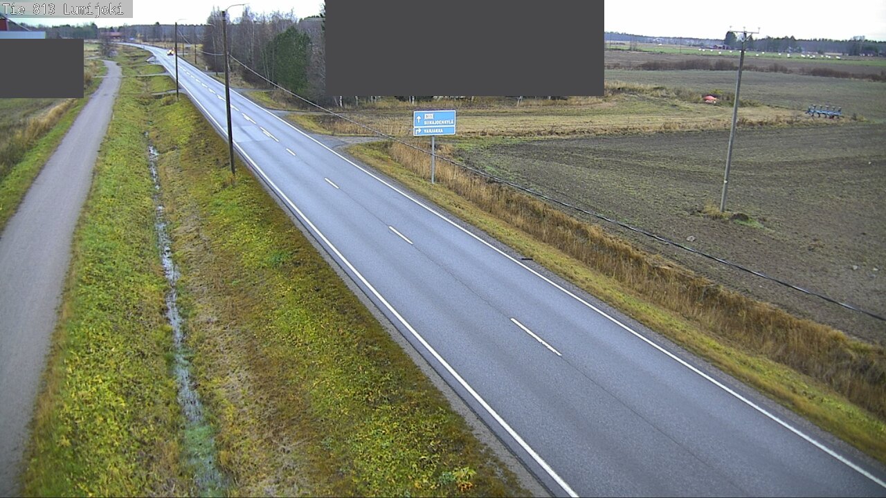 Kelikamerat Kuva Tie 813 Lumijoki, Lumijoki, Pohjois-Pohjanmaa