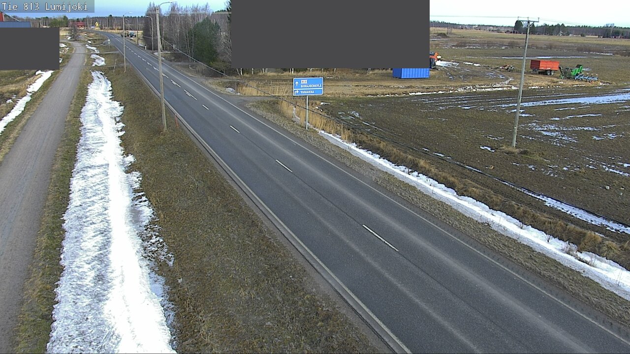 Kelikamerat Kuva Tie 813 Lumijoki, Lumijoki, Pohjois-Pohjanmaa