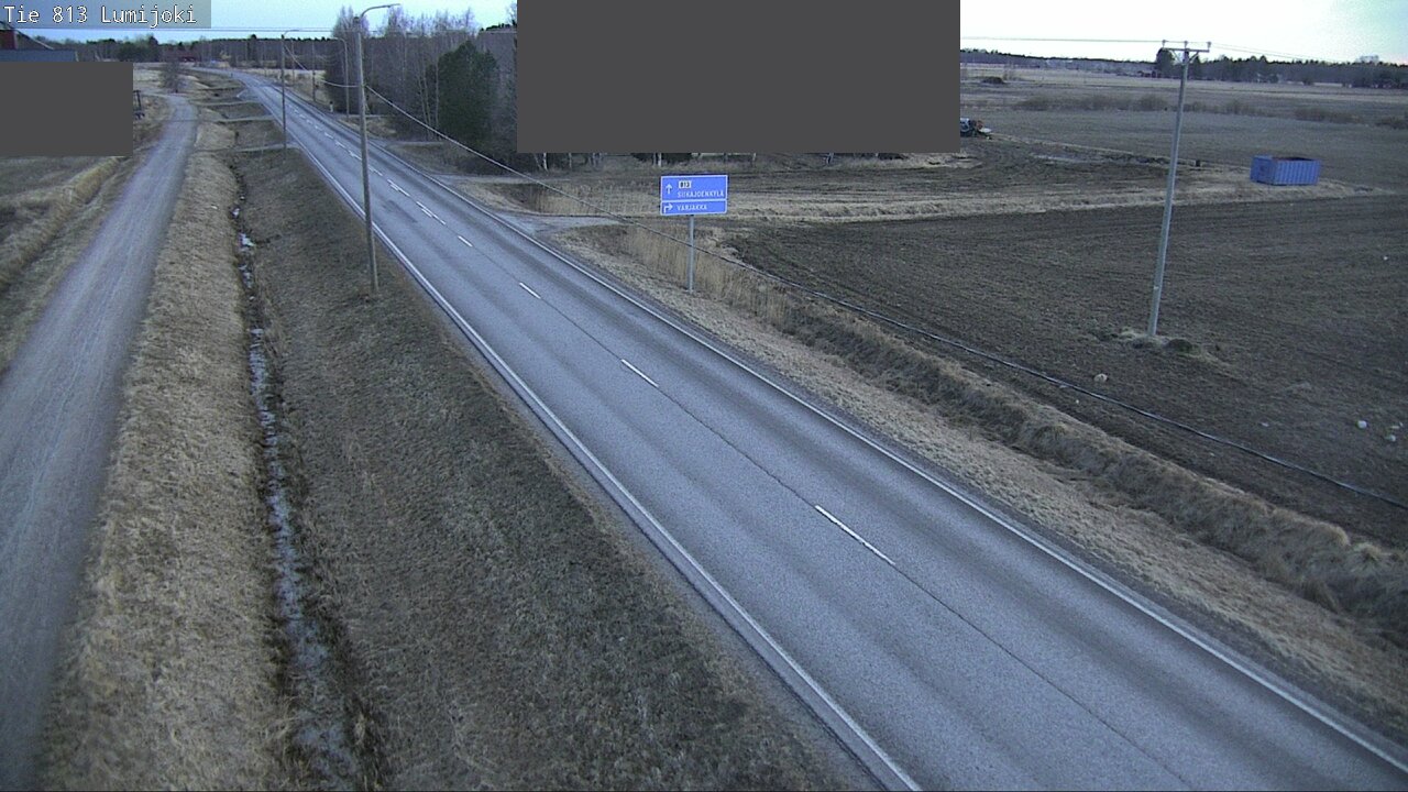 Kelikamerat Kuva Tie 813 Lumijoki, Lumijoki, Pohjois-Pohjanmaa