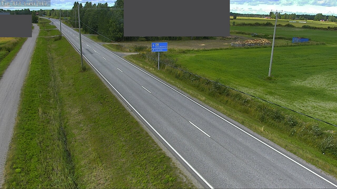 Kelikamerat Kuva Tie 813 Lumijoki, Lumijoki, Pohjois-Pohjanmaa