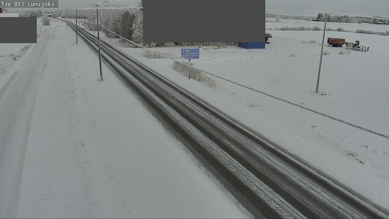 Kelikamerat Kuva Tie 813 Lumijoki, Lumijoki, Pohjois-Pohjanmaa