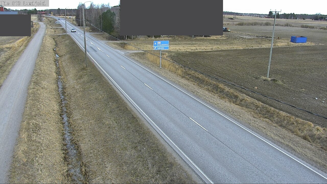Kelikamerat Kuva Tie 813 Lumijoki, Lumijoki, Pohjois-Pohjanmaa