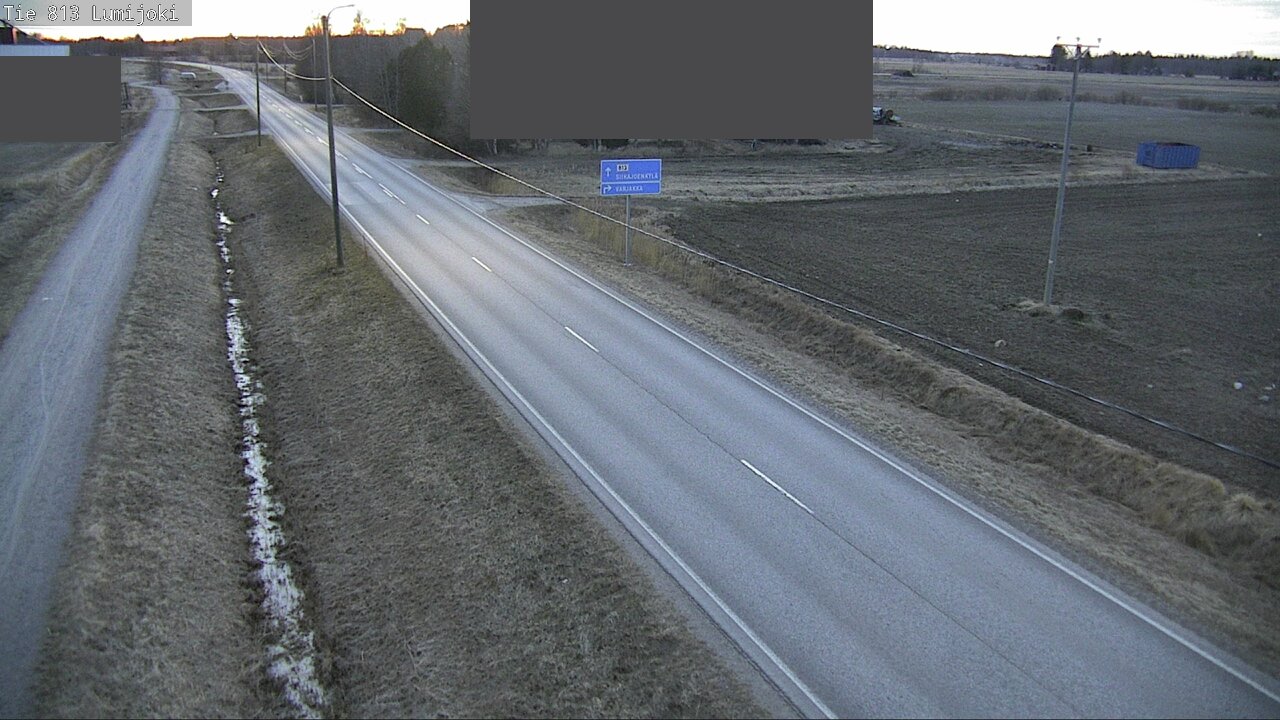Kelikamerat Kuva Tie 813 Lumijoki, Lumijoki, Pohjois-Pohjanmaa