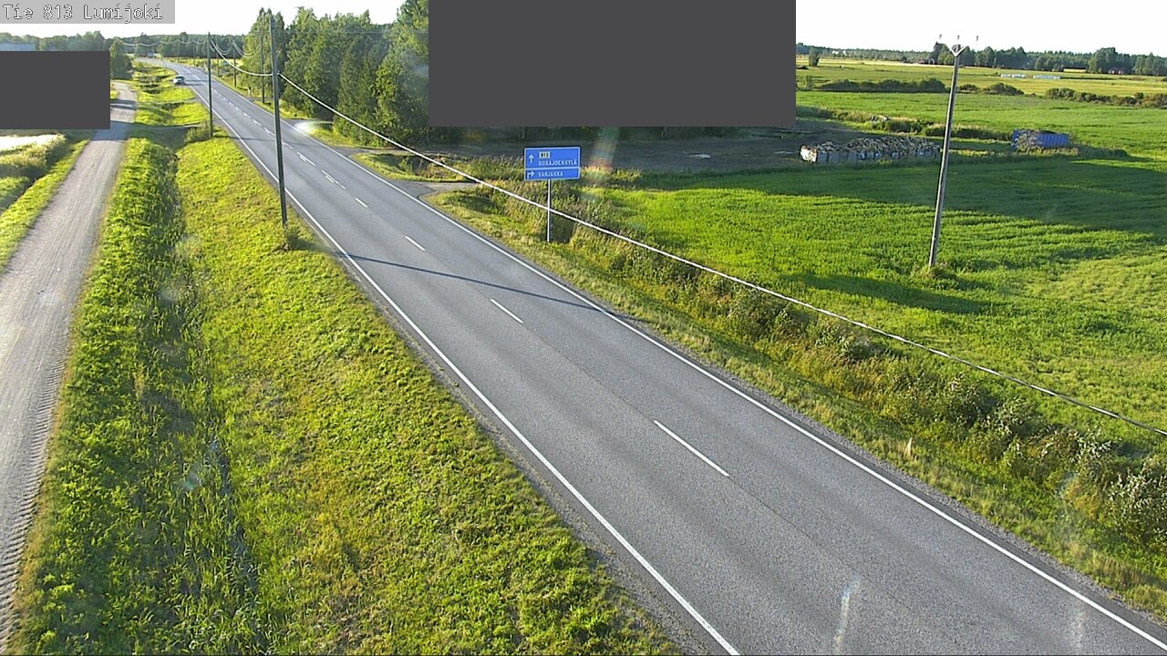 Kelikamerat Kuva Tie 813 Lumijoki, Lumijoki, Pohjois-Pohjanmaa