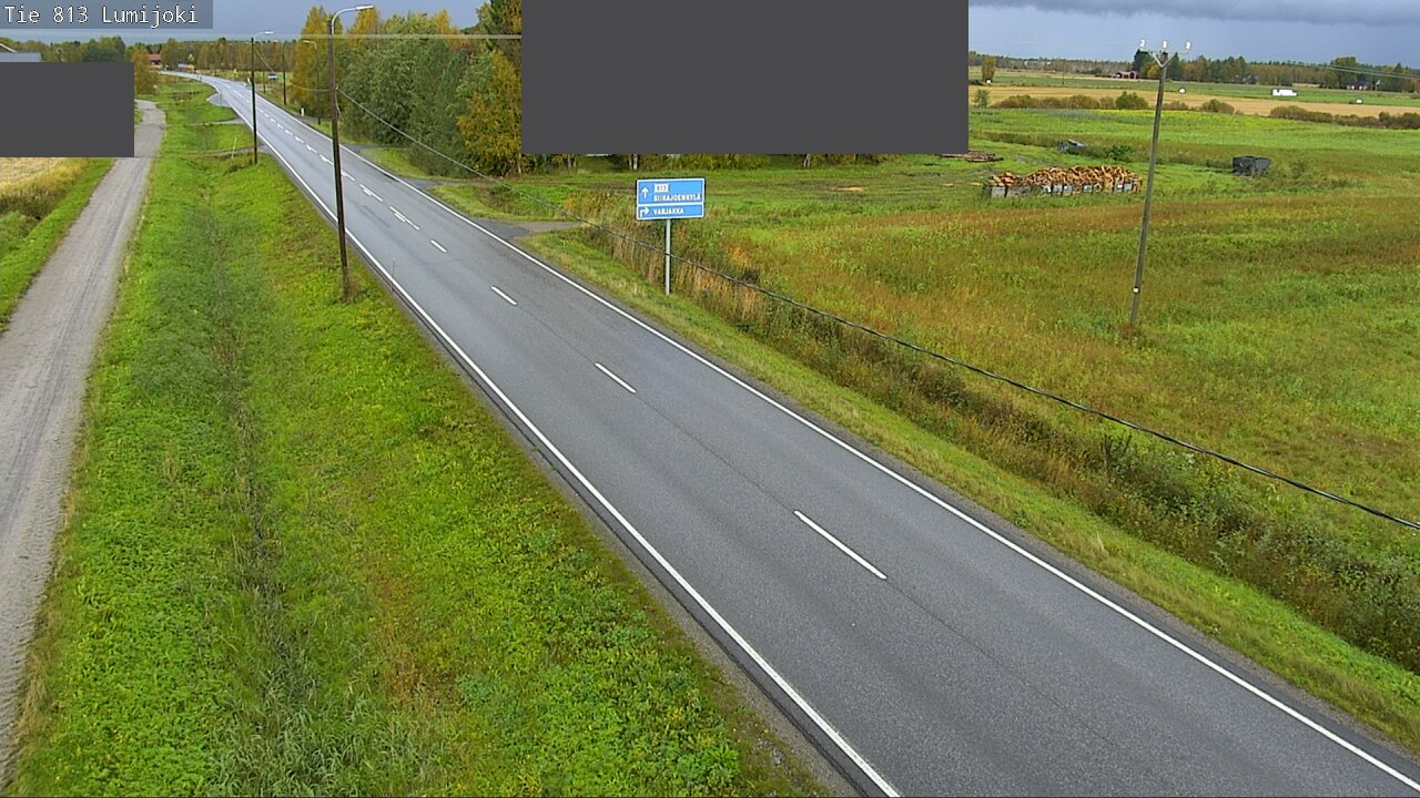 Kelikamerat Kuva Tie 813 Lumijoki, Lumijoki, Pohjois-Pohjanmaa