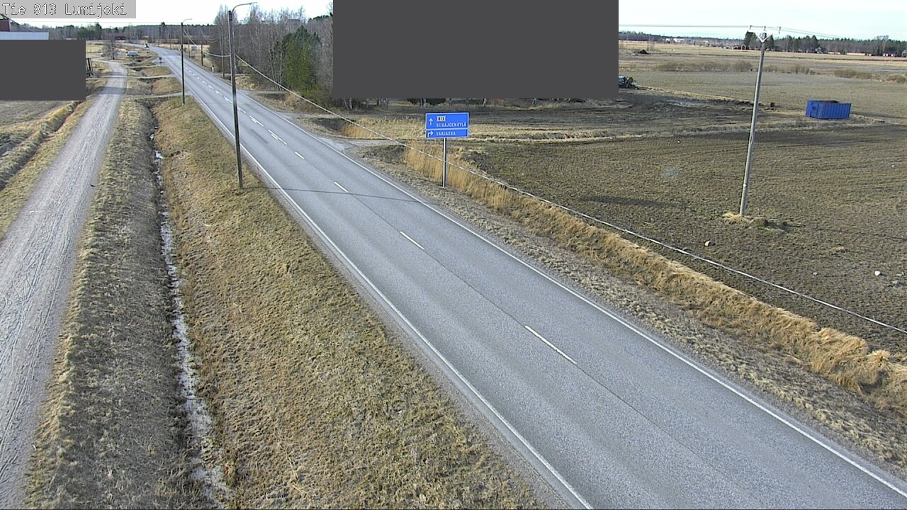 Kelikamerat Kuva Tie 813 Lumijoki, Lumijoki, Pohjois-Pohjanmaa