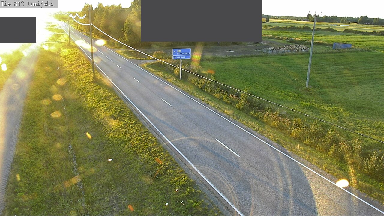 Kelikamerat Kuva Tie 813 Lumijoki, Lumijoki, Pohjois-Pohjanmaa