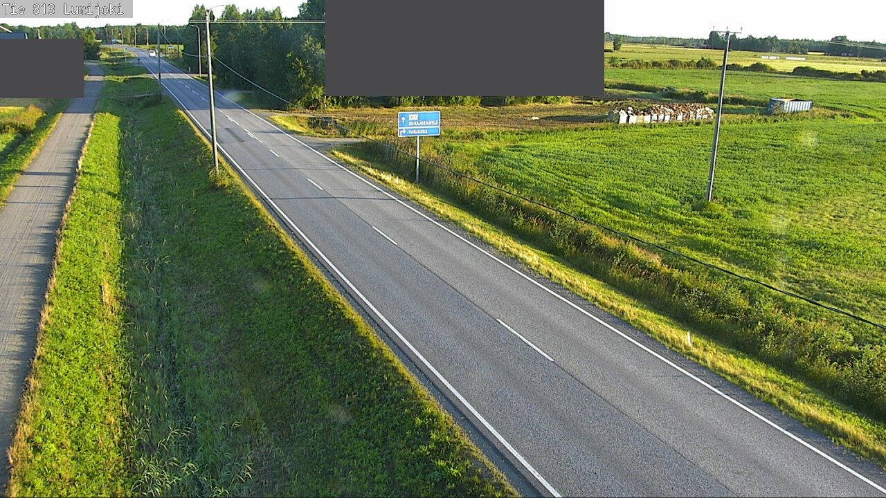 Kelikamerat Kuva Tie 813 Lumijoki, Lumijoki, Pohjois-Pohjanmaa