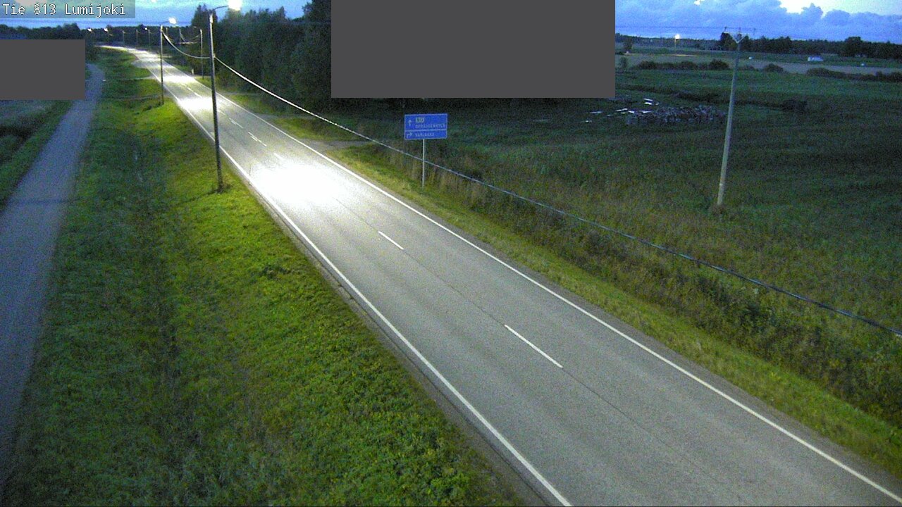 Kelikamerat Kuva Tie 813 Lumijoki, Lumijoki, Pohjois-Pohjanmaa
