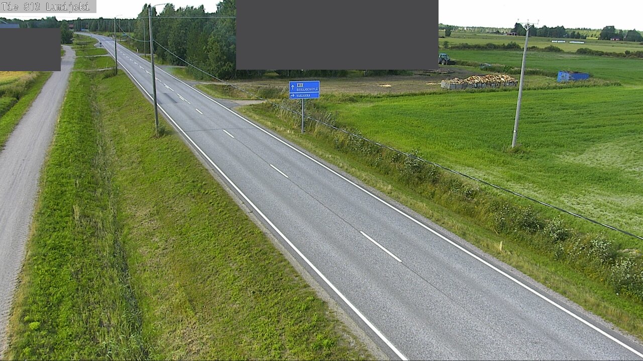 Kelikamerat Kuva Tie 813 Lumijoki, Lumijoki, Pohjois-Pohjanmaa