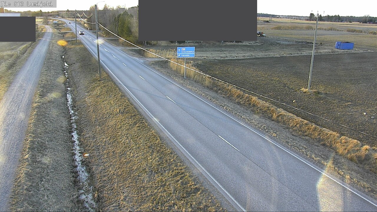 Kelikamerat Kuva Tie 813 Lumijoki, Lumijoki, Pohjois-Pohjanmaa