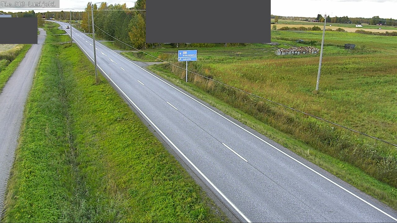 Kelikamerat Kuva Tie 813 Lumijoki, Lumijoki, Pohjois-Pohjanmaa