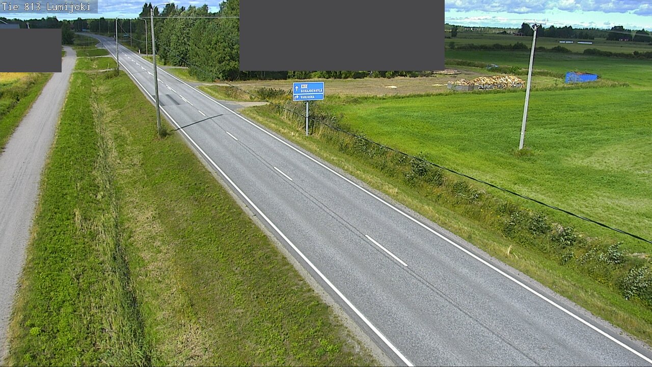 Kelikamerat Kuva Tie 813 Lumijoki, Lumijoki, Pohjois-Pohjanmaa