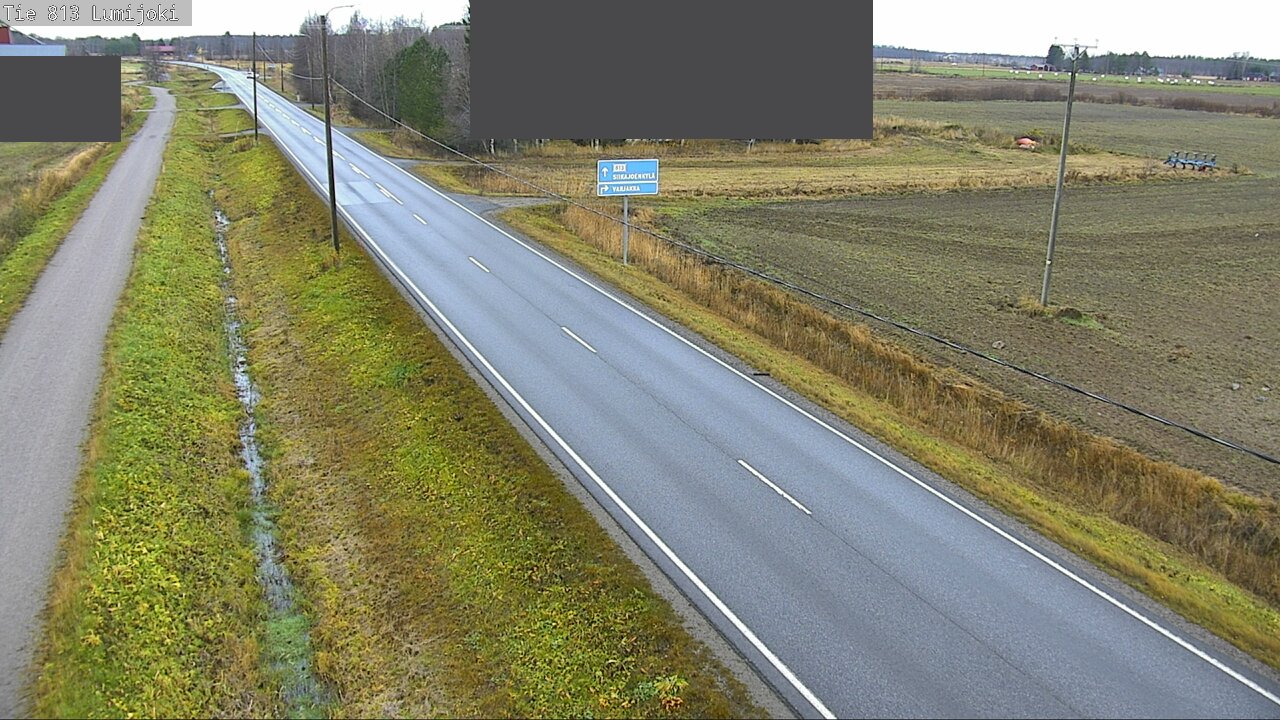 Kelikamerat Kuva Tie 813 Lumijoki, Lumijoki, Pohjois-Pohjanmaa