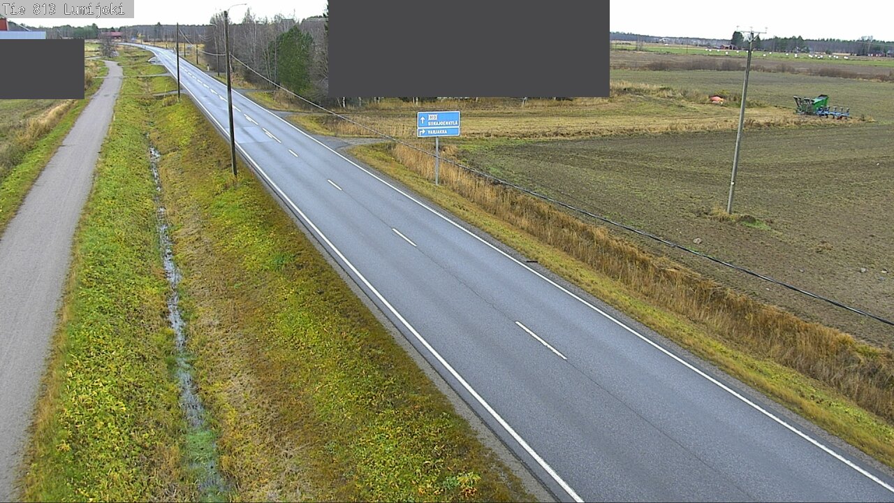 Kelikamerat Kuva Tie 813 Lumijoki, Lumijoki, Pohjois-Pohjanmaa