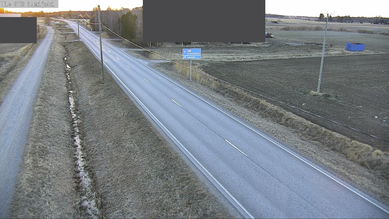 Kelikamerat Kuva Tie 813 Lumijoki, Lumijoki, Pohjois-Pohjanmaa