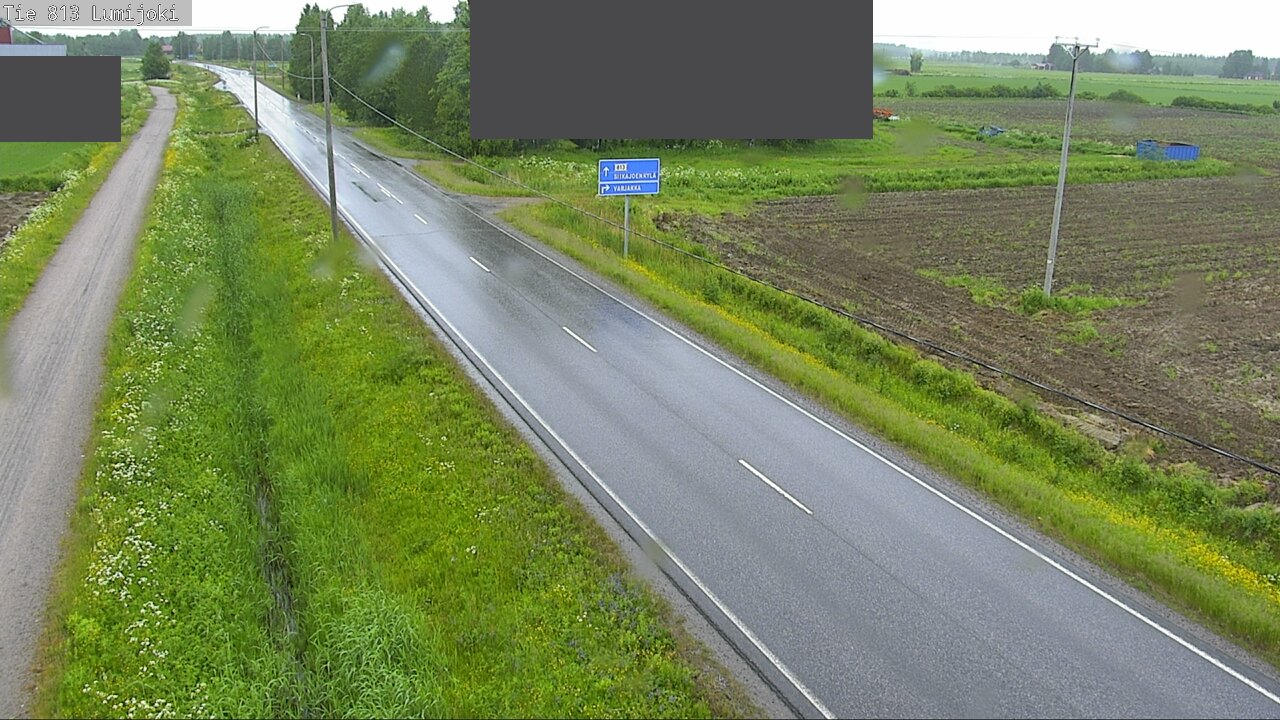 Kelikamerat Kuva Tie 813 Lumijoki, Lumijoki, Pohjois-Pohjanmaa