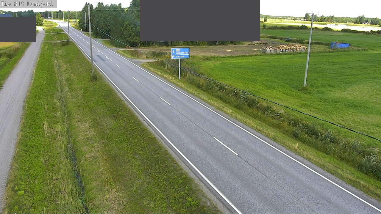 Kelikamerat Kuva Tie 813 Lumijoki, Lumijoki, Pohjois-Pohjanmaa