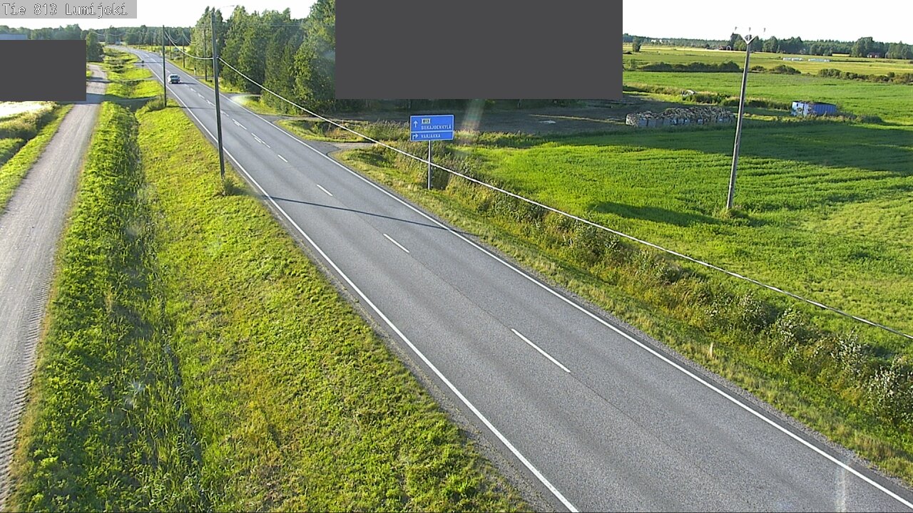 Kelikamerat Kuva Tie 813 Lumijoki, Lumijoki, Pohjois-Pohjanmaa