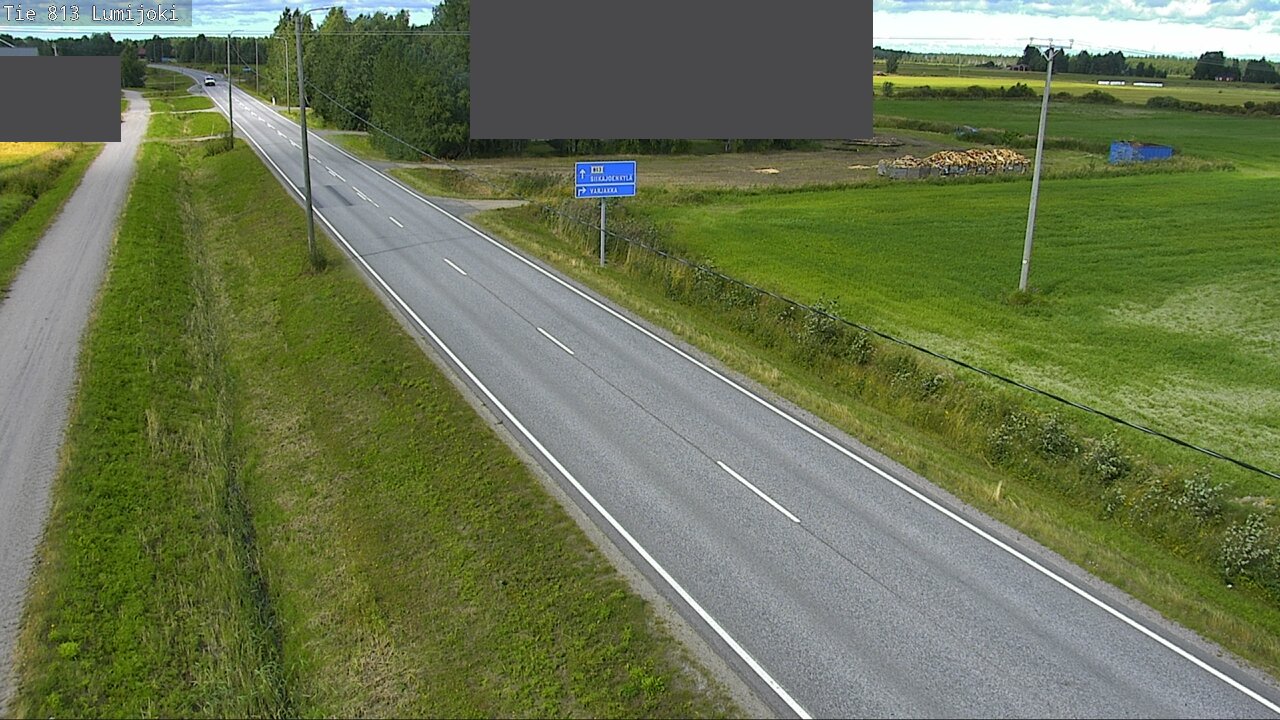 Kelikamerat Kuva Tie 813 Lumijoki, Lumijoki, Pohjois-Pohjanmaa