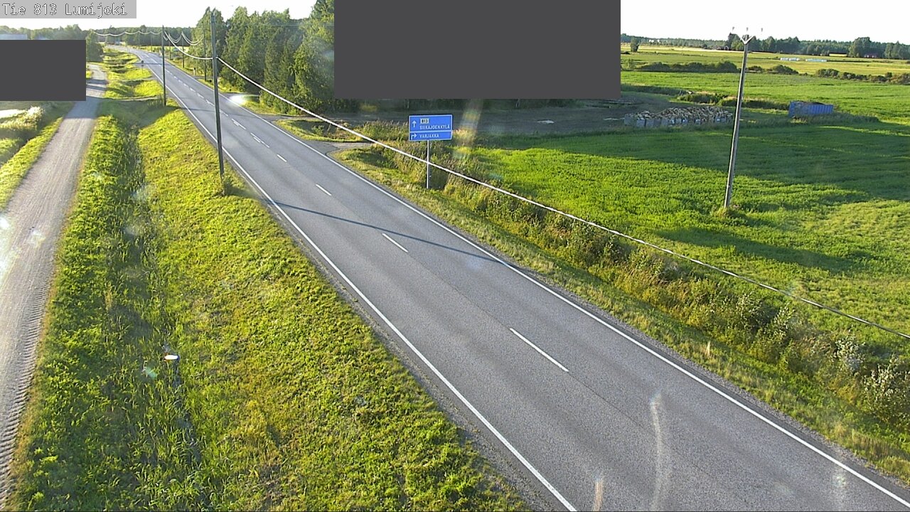 Kelikamerat Kuva Tie 813 Lumijoki, Lumijoki, Pohjois-Pohjanmaa