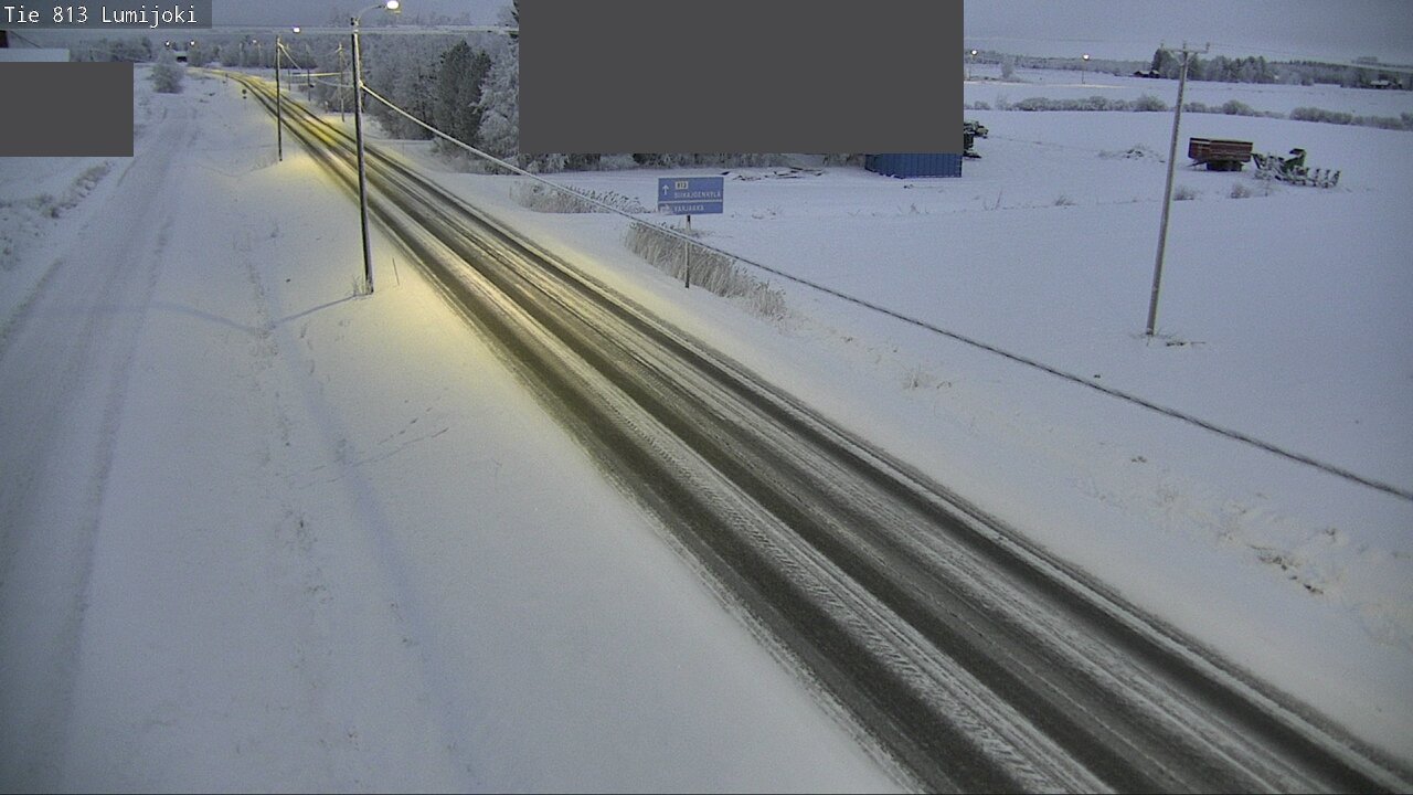 Kelikamerat Kuva Tie 813 Lumijoki, Lumijoki, Pohjois-Pohjanmaa