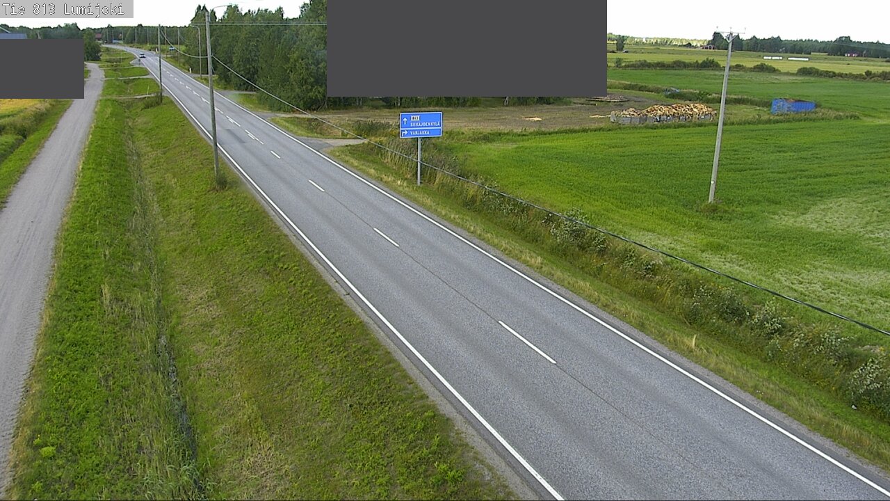 Kelikamerat Kuva Tie 813 Lumijoki, Lumijoki, Pohjois-Pohjanmaa
