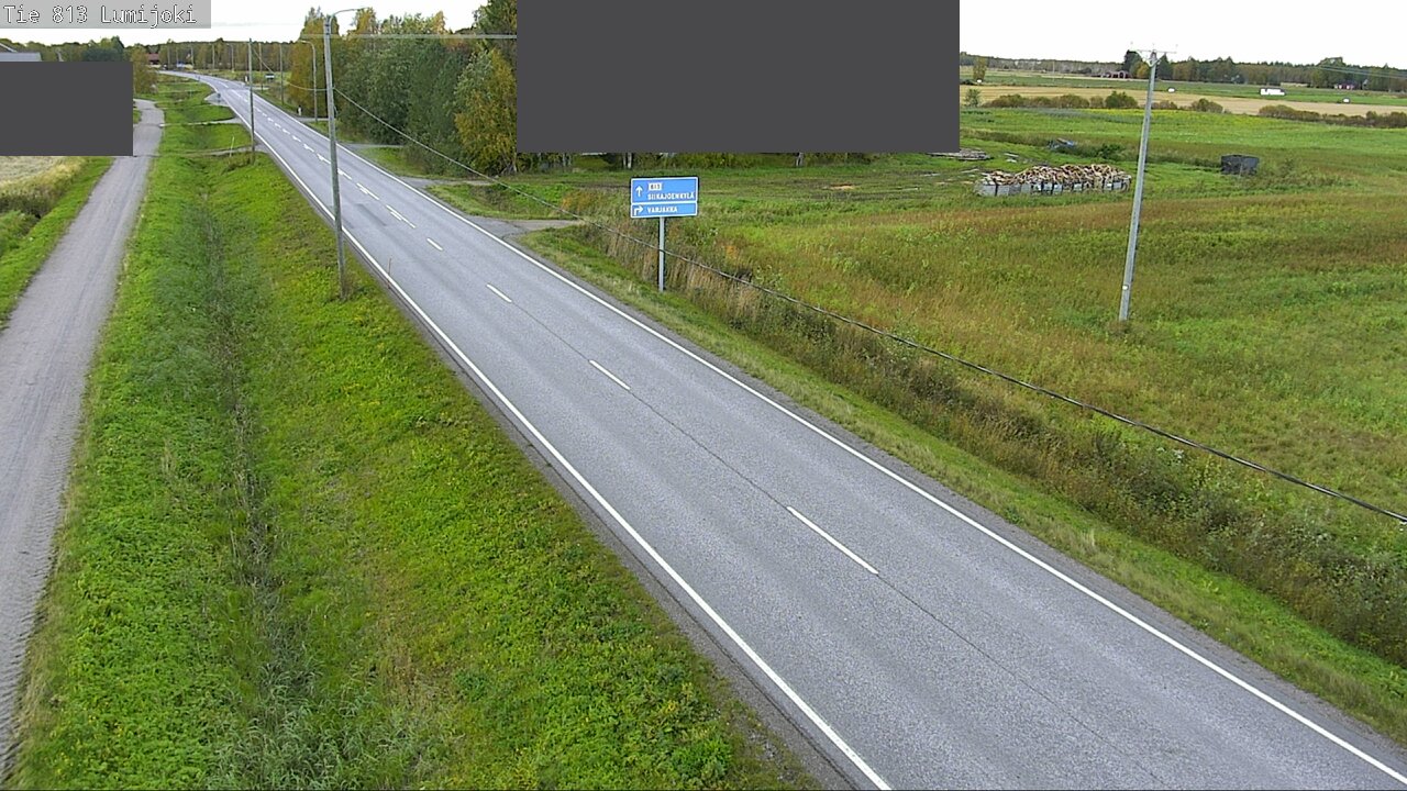 Kelikamerat Kuva Tie 813 Lumijoki, Lumijoki, Pohjois-Pohjanmaa