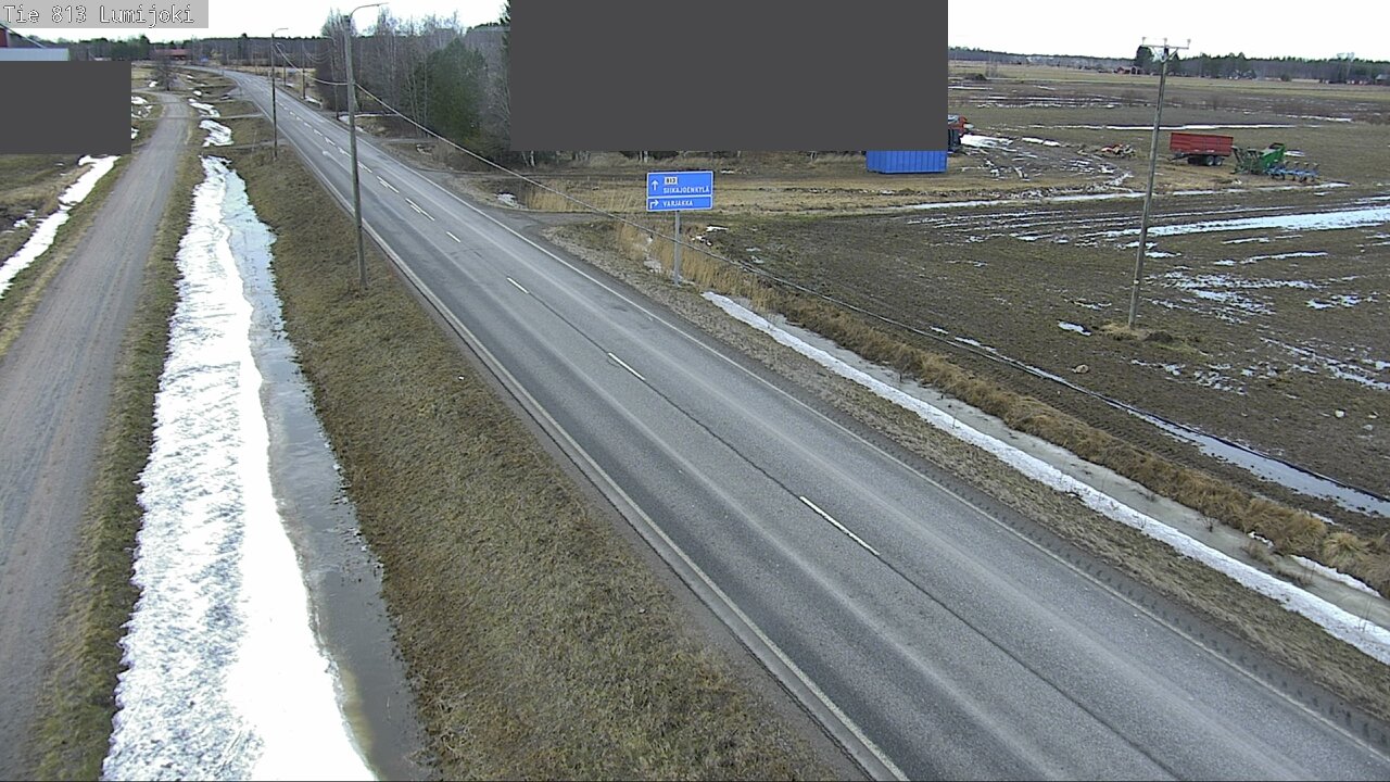 Kelikamerat Kuva Tie 813 Lumijoki, Lumijoki, Pohjois-Pohjanmaa