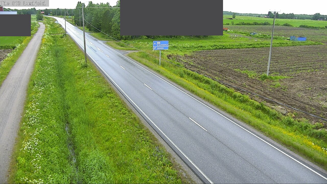 Kelikamerat Kuva Tie 813 Lumijoki, Lumijoki, Pohjois-Pohjanmaa