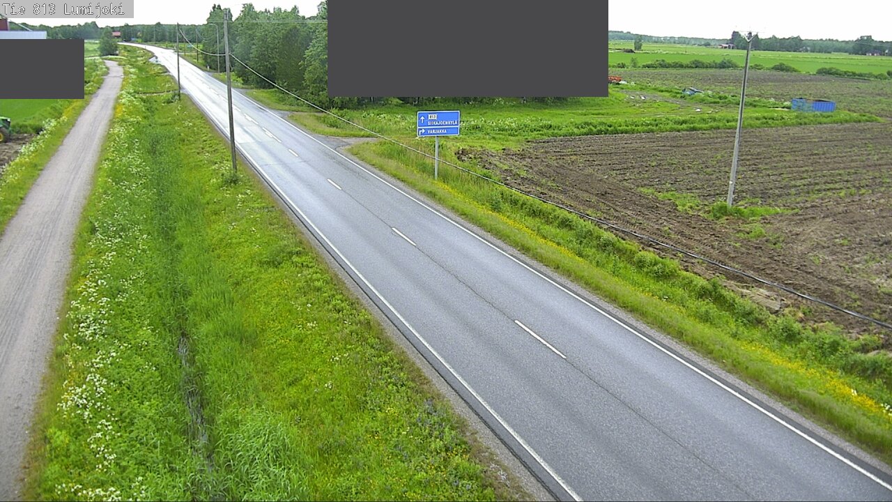 Kelikamerat Kuva Tie 813 Lumijoki, Lumijoki, Pohjois-Pohjanmaa