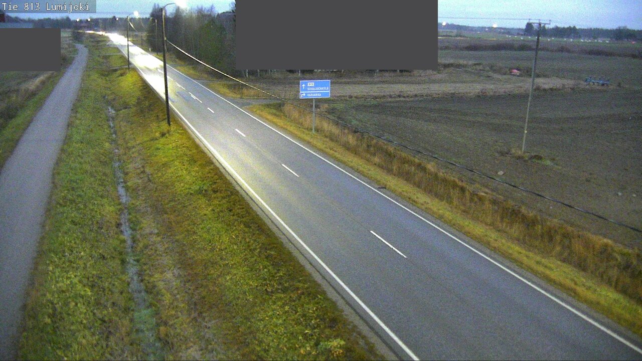 Kelikamerat Kuva Tie 813 Lumijoki, Lumijoki, Pohjois-Pohjanmaa