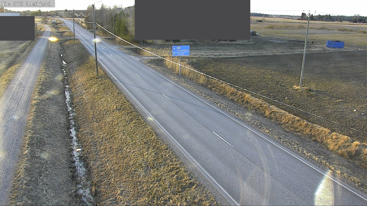 Kelikamerat Kuva Tie 813 Lumijoki, Lumijoki, Pohjois-Pohjanmaa