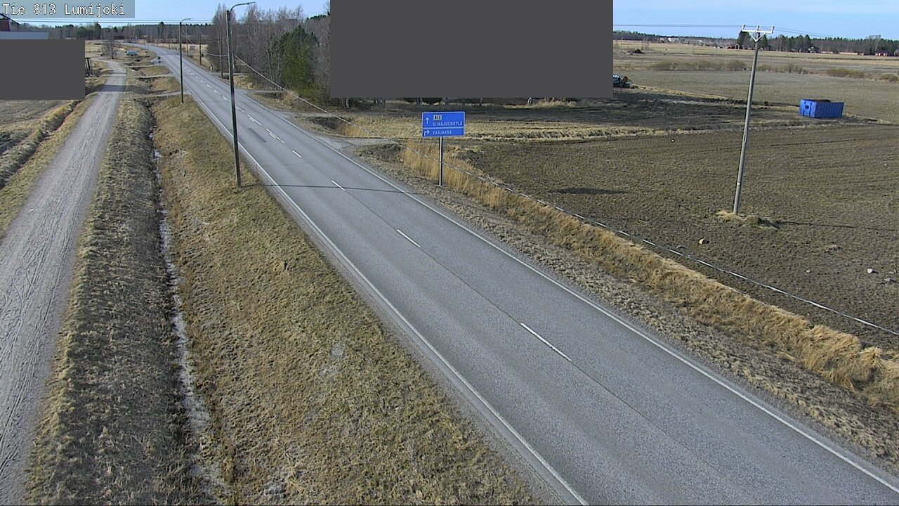 Kelikamerat Kuva Tie 813 Lumijoki, Lumijoki, Pohjois-Pohjanmaa