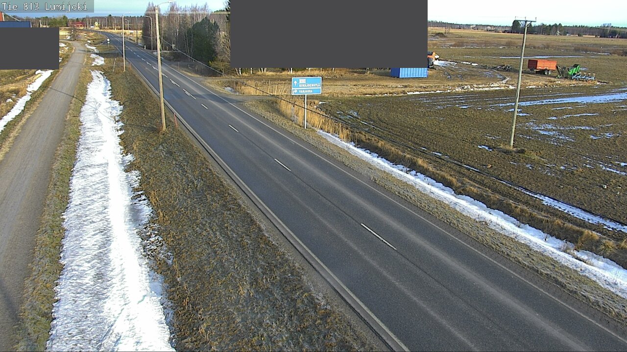 Kelikamerat Kuva Tie 813 Lumijoki, Lumijoki, Pohjois-Pohjanmaa