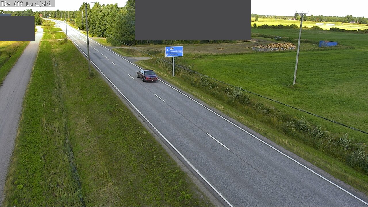 Kelikamerat Kuva Tie 813 Lumijoki, Lumijoki, Pohjois-Pohjanmaa