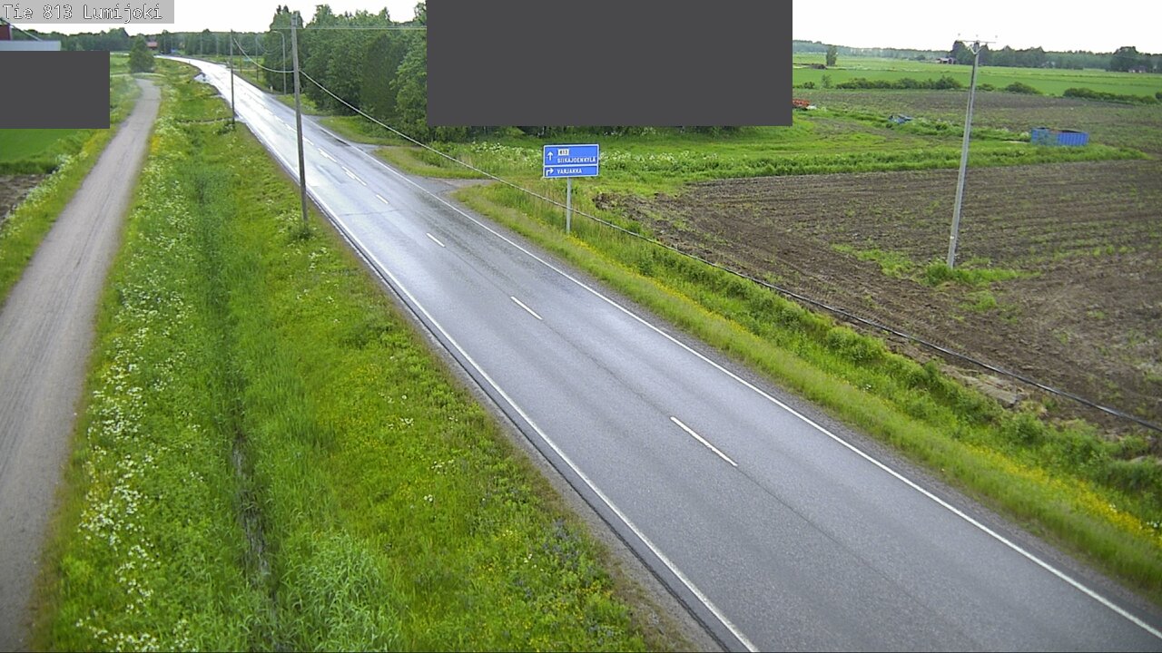 Kelikamerat Kuva Tie 813 Lumijoki, Lumijoki, Pohjois-Pohjanmaa