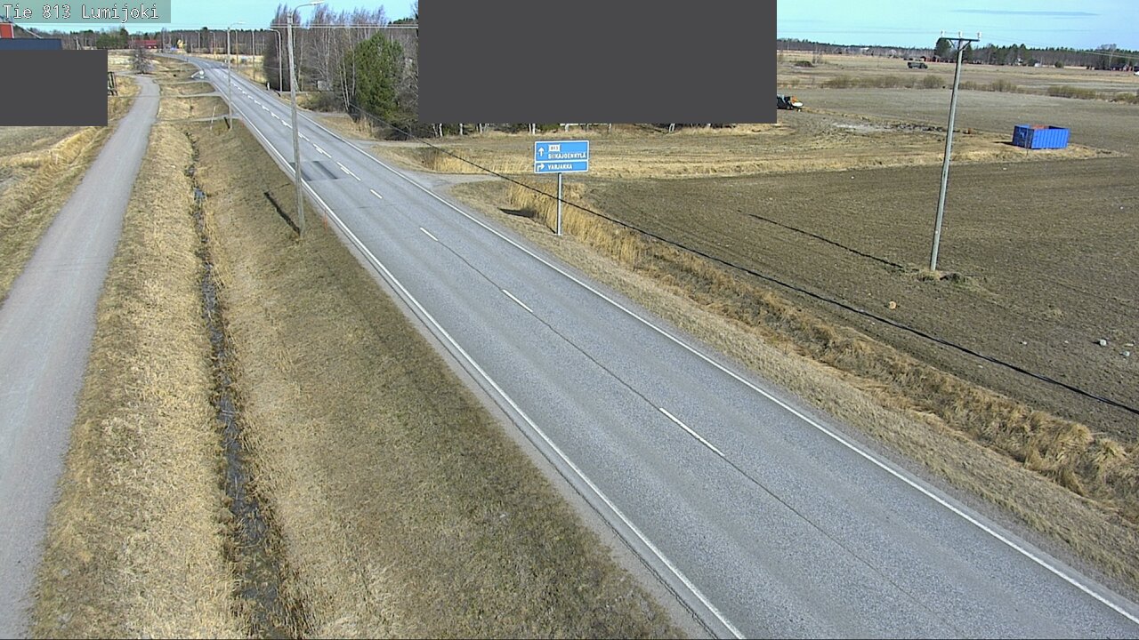 Kelikamerat Kuva Tie 813 Lumijoki, Lumijoki, Pohjois-Pohjanmaa
