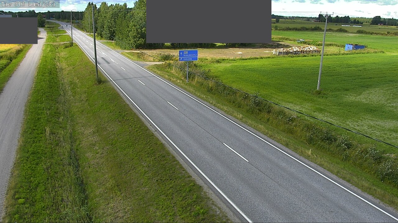 Kelikamerat Kuva Tie 813 Lumijoki, Lumijoki, Pohjois-Pohjanmaa