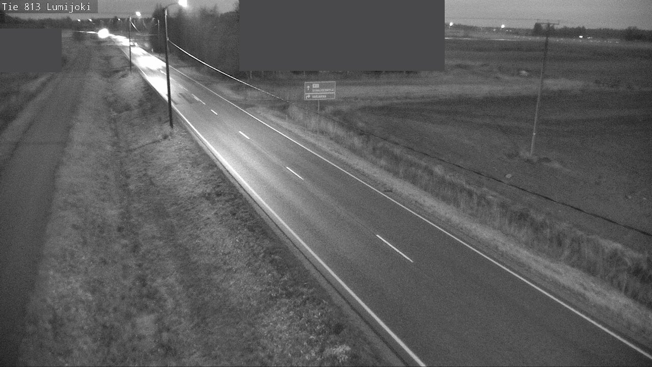Kelikamerat Kuva Tie 813 Lumijoki, Lumijoki, Pohjois-Pohjanmaa