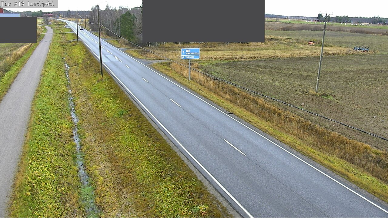 Kelikamerat Kuva Tie 813 Lumijoki, Lumijoki, Pohjois-Pohjanmaa