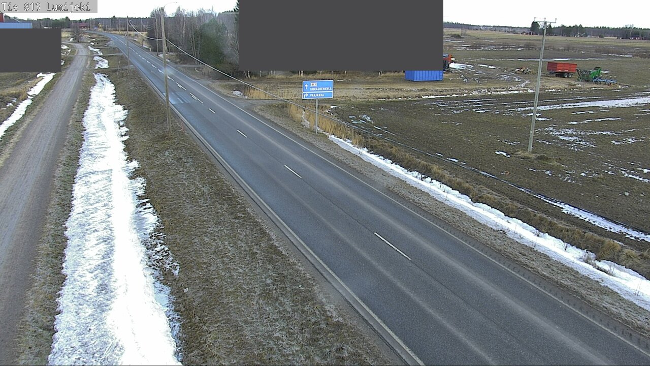 Kelikamerat Kuva Tie 813 Lumijoki, Lumijoki, Pohjois-Pohjanmaa