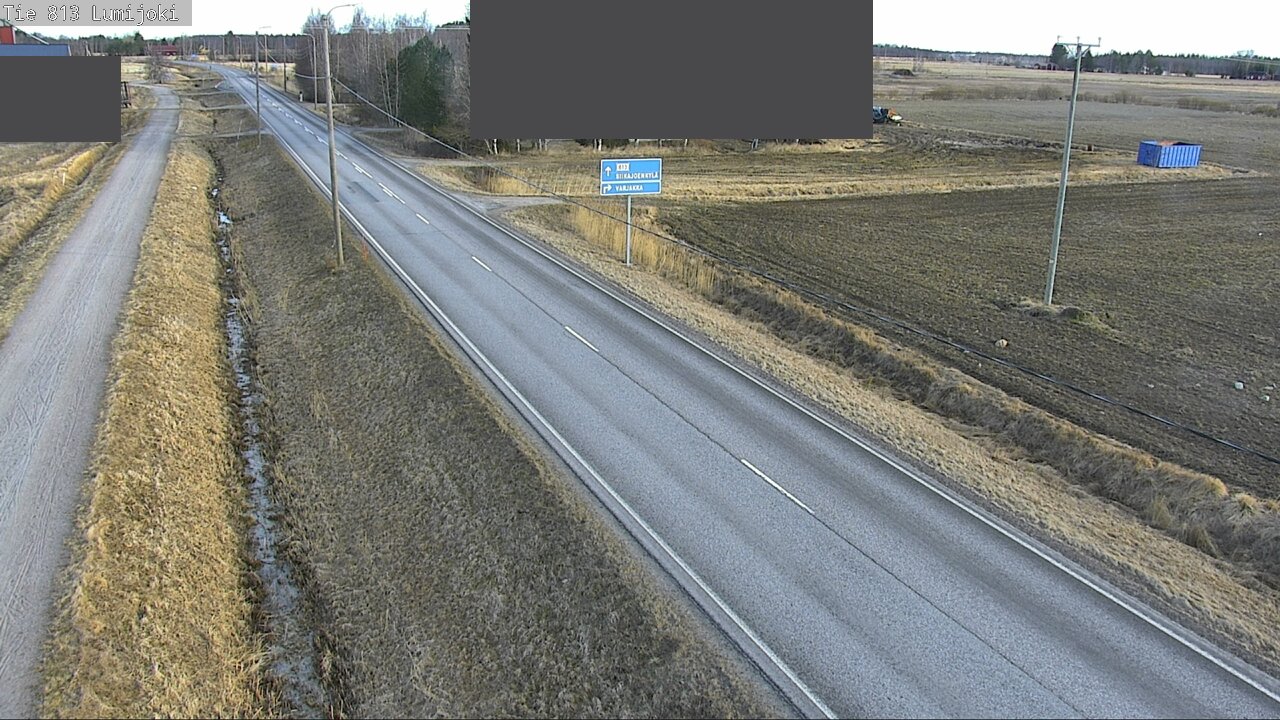Kelikamerat Kuva Tie 813 Lumijoki, Lumijoki, Pohjois-Pohjanmaa