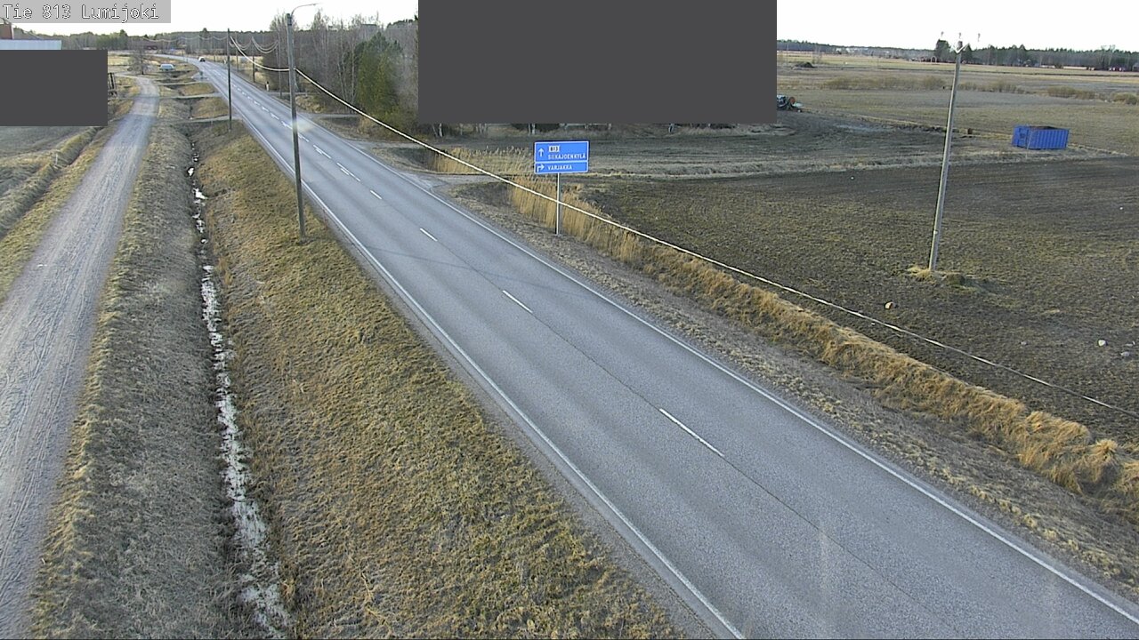 Kelikamerat Kuva Tie 813 Lumijoki, Lumijoki, Pohjois-Pohjanmaa